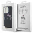 Hello Kitty IML Kitty Face HKHCP15LHKHLK iPhone 15 Pro 6.1", hátlap, tok, fekete