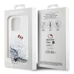 Hello Kitty Liquid Glitter Charms Kitty Head HKHCP15LLIKHET iPhone 15 Pro 6.1" hátlap, tok, ezüst