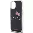 Hello Kitty IML Kitty Face HKHCP15SHKHLK iPhone 15 6.1", hátlap, tok, fekete