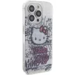 Hello Kitty IML Kitty On Bricks Graffiti HKHCP15XHDGPHT iPhone 15 Pro Max 6.7", hátlap, tok, fehér