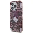 Hello Kitty IML Graffiti HKHCP15XHDGPTP iPhone 15 Pro Max 6.7" hátlap, tok, rózsaszín