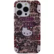 Hello Kitty IML Graffiti HKHCP15XHDGPTP iPhone 15 Pro Max 6.7" hátlap, tok, rózsaszín