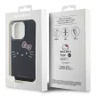 Hello Kitty IML Kitty Face HKHCP15XHKHLK iPhone 15 Pro Max 6.7", hátlap, tok, fekete