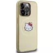 Hello Kitty Leather Kitty Head MagSafe case iPhone 13 Pro Max tok, arany