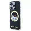 Hello Kitty iPhone 16 Pro Magsafe IML Sweet Kitty (HKHMP16LHSWKK) MagSafe hátlap, tok, fekete