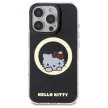Hello Kitty iPhone 16 Pro Magsafe IML Sweet Kitty (HKHMP16LHSWKK) MagSafe hátlap, tok, fekete