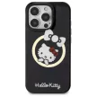 Hello Kitty iPhone 16 Pro Max Magsafe IML Fun bow Magsafe (HKHMP16XHFLBK) MagSafe hátlap, tok, fekete