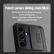 Nillkin CamShield Pro ütésálló hátlap, tok, Samsung Galaxy S24 Plus, zöld