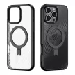 Dux Ducis Aimo Mag tok MagSafe és állvánnyal iPhone 16 Pro Max, fekete