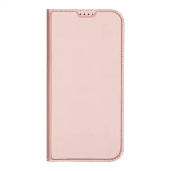   DUX DUCIS oldalra nyíló tok SKIN PRO iPhone 16 Pro, rózsaszín