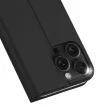 DUX DUCIS oldalra nyíló tok SKIN PRO iPhone 16 Pro Max, fekete