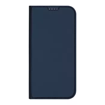   DUX DUCIS oldalra nyíló tok SKIN PRO iPhone 16 Pro Max, kék