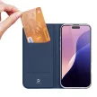 DUX DUCIS oldalra nyíló tok SKIN PRO iPhone 16 Pro Max, kék