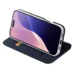 DUX DUCIS oldalra nyíló tok SKIN PRO iPhone 16 Pro Max, kék