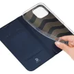 DUX DUCIS oldalra nyíló tok SKIN PRO iPhone 16 Pro Max, kék