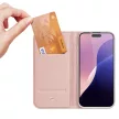 DUX DUCIS oldalra nyíló tok SKIN PRO iPhone 16 Pro Max, rózsaszín