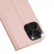 DUX DUCIS oldalra nyíló tok SKIN PRO iPhone 16 Pro Max, rózsaszín