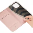 DUX DUCIS oldalra nyíló tok SKIN PRO iPhone 16 Pro Max, rózsaszín