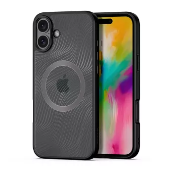 DUX DUCIS tok AIMO MAG, MagSafe iPhone 16, fekete