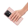 Dux Ducis Skin Pro oldalra nyíló tok Xiaomi Redmi Note 13 5G, rózsaszín