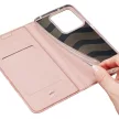 Dux Ducis Skin Pro oldalra nyíló tok Xiaomi Redmi Note 13 5G, rózsaszín