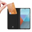 Dux Ducis Skin Pro oldalra nyíló tok fedéllel és kártyafoglalattal Xiaomi Redmi Note 13 Pro 5G, fekete