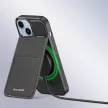 Dux Ducis Rafi Mag 3in1 iPhone 15 Plus MagSafe RFID Blocker hátlap, tok, fekete