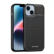 Dux Ducis Rafi Mag 3in1 iPhone 14 Plus MagSafe RFID Blocker hátlap, tok, fekete