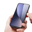 Dux Ducis Fino tok Xiaomi 13, szilikon kerettel, szürke