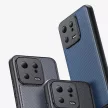 Dux Ducis Fino tok Xiaomi 13, szilikon kerettel, szürke