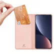Dux Ducis Skin Pro Case Xiaomi 13 Flip Card Wallet Stand oldalra nyíló tok, rózsaszín