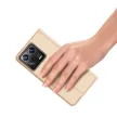 Dux Ducis Skin Pro Case Xiaomi 13 Flip Card Wallet Stand oldalra nyíló tok, arany stand