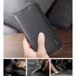 Dux Ducis Hivo bőr Flip Cover eredeti bőr oldalra nyíló tok kártyatartóval iPhone 14 Pro Max, barna
