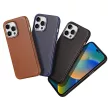 Dux Ducis Naples iPhone 14 Pro tok bőr MagSafe tok, barna