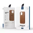 Dux Ducis Naples iPhone 14 Pro tok bőr MagSafe tok, barna