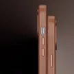 Dux Ducis Naples iPhone 14 Pro tok bőr MagSafe tok, barna