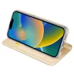 Dux Ducis Skin Pro oldalra nyíló tok iPhone 14 Plus, arany