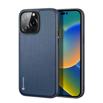 Dux Ducis Fino tok iPhone 14 Pro, kék