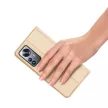 Dux Ducis Skin Pro oldalra nyíló tok Xiaomi 12 Pro, arany