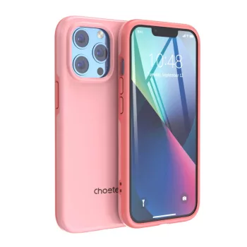  Choetech MFM Anti-Drop ütésálló tok MagSafe készült iPhone 13 Pro, rózsaszín