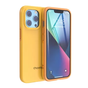   Choetech MFM Anti-Drop ütésálló tok MagSafe készült iPhone 13 Pro, narancssárga