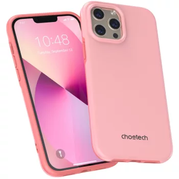   Choetech MFM Anti-Drop ütésálló tok MagSafe készült iPhone 13 Pro Max, rózsaszín