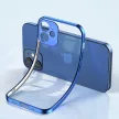 Joyroom New Beauty Series Ultra Slim tok galvanizált kerettel iPhone 12 Pro, fekete