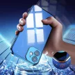 Joyroom New Beauty Series Ultra Slim tok galvanizált kerettel iPhone 12 Pro, sötétkék