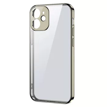   Joyroom New Beauty Series Ultra Slim tok galvanizált kerettel iPhone 12 Pro Max, arany