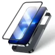 Joyroom 360 Full Case elülső és hátsó borítás iPhone 13 Pro Max + edzett üvegfólia képernyővédő, fekete