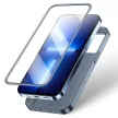 Joyroom 360 Teljes tok elülső és hátsó borítás iPhone 13 Pro Max + edzett üvegfólia képernyővédő, szürke