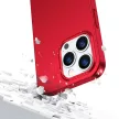 Joyroom 360 Full Case elülső és hátsó borítás iPhone 13 Pro Max + edzett üvegfólia képernyővédő, piros