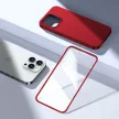 Joyroom 360 Full Case elülső és hátsó borítás iPhone 13 Pro Max + edzett üvegfólia képernyővédő, piros
