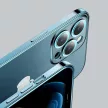 Joyroom Chery tükör tok, iPhone 13 Pro fém keret, ezüst